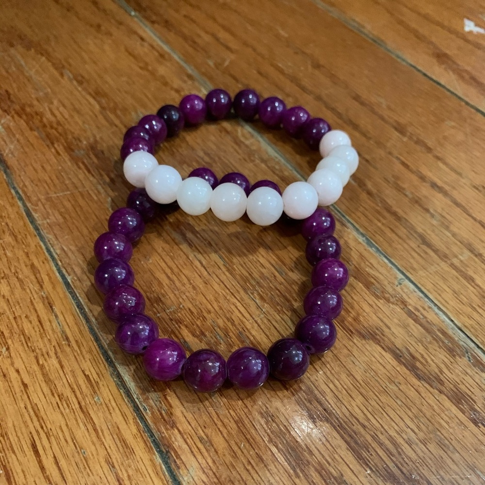 Hand made beaded bracelet